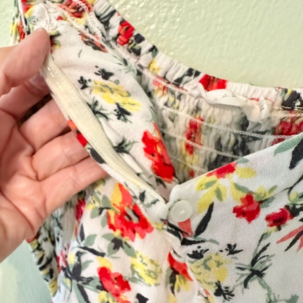 LUSH Women's Maxi Dress Size L Pink‎ Floral Flowly Slide Slits - Picture 13 of 16